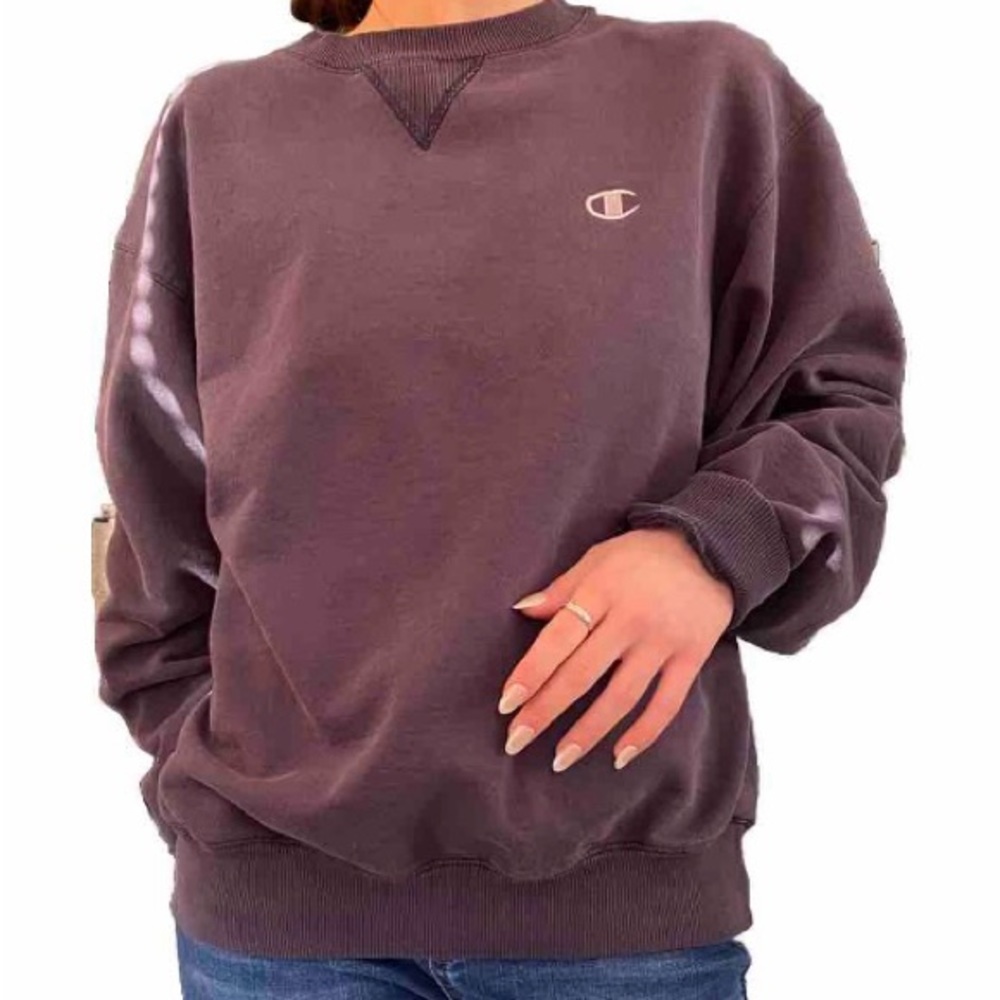 90’s VINTAGE. M. Champion Dark Purple Pull Over Sweatshirt